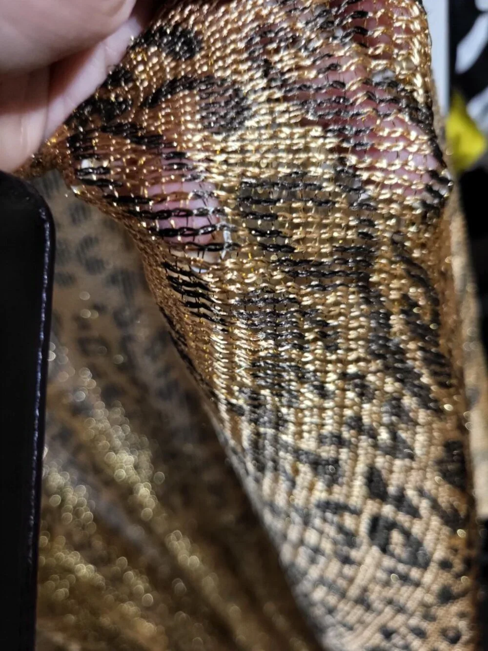 NWOT BOHO FRINGED CHEETAH PRINT SHAWL/CARDIGAN/WRAP OS